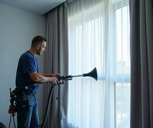 Professional drapes cleaning process tools Matty Curtain Cleaning lugarno-nsw