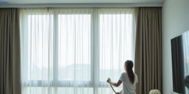 Delicate sheer drape cleaning lugarno-nsw Matty Curtain Cleaning