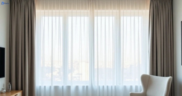 Restored vibrant drapes in lugarno-nsw QLD after Matty Curtain Cleaning